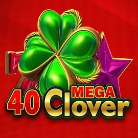 40 Mega Clover by Amusnet Interactive, showcased at telbets.ca – game logo
