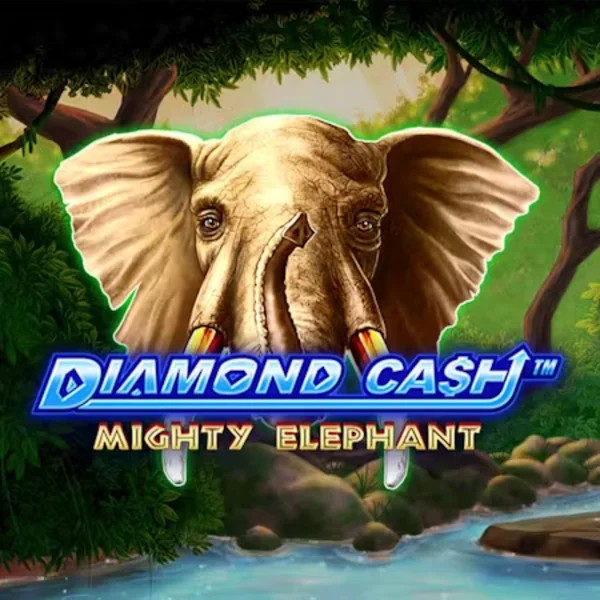 Diamond Cash Mighty Elephant game by Greentube – logo hosted on Telbet Casino